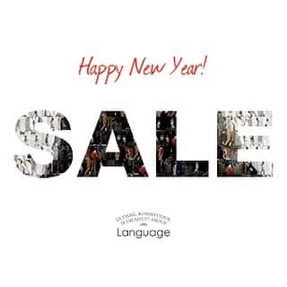 Languageのインスタグラム：「A Happy New Year! 昨年のご愛顧心より感謝申し上げます。 Language各店にてNewYearSaleを開催しております。お得なこの時期にぜひお越しくださいませ！  #Language #ランゲージ #newyear #16AW #2017 #fashion #trend #style #Languagepress」