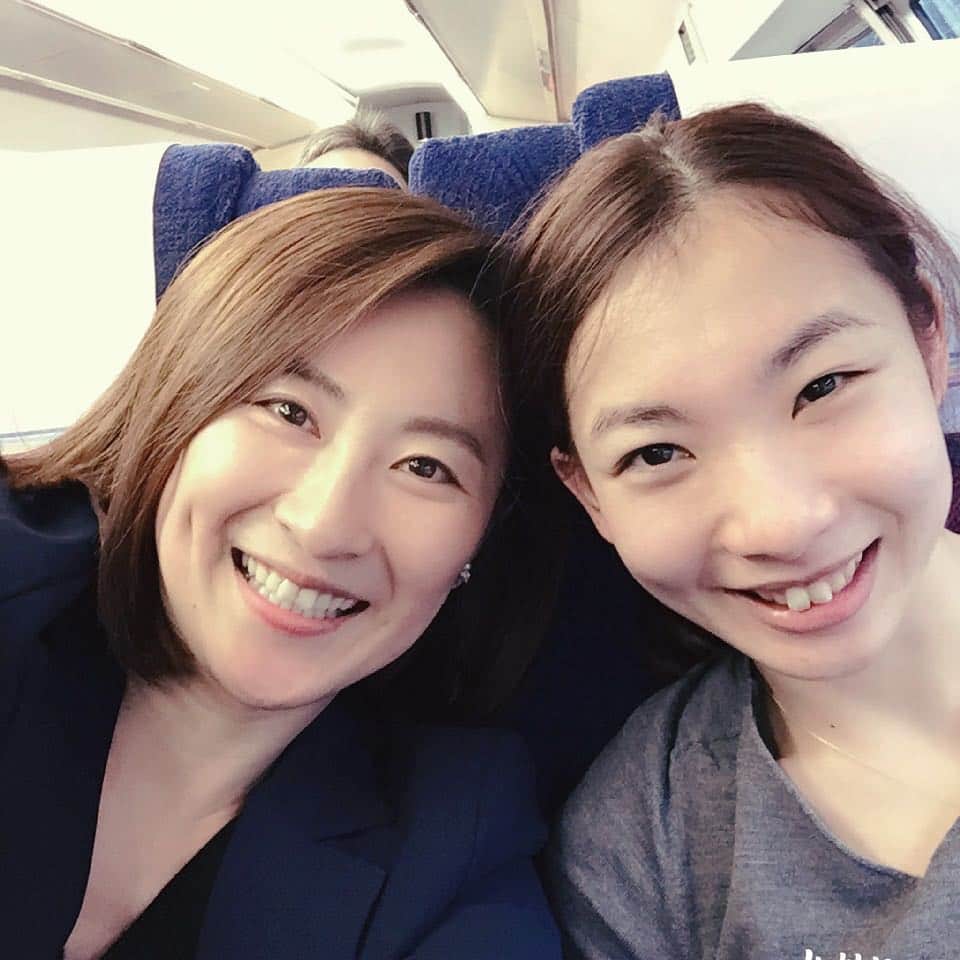 のインスタグラム：「SJリーグ岡山大会終了！あと2戦！頑張ります😊 with松友❤」