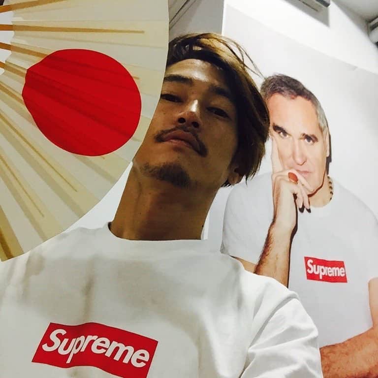 窪塚洋介のインスタグラム：「#yosukekubozuka ”I really honored that they supported me for long long time”」