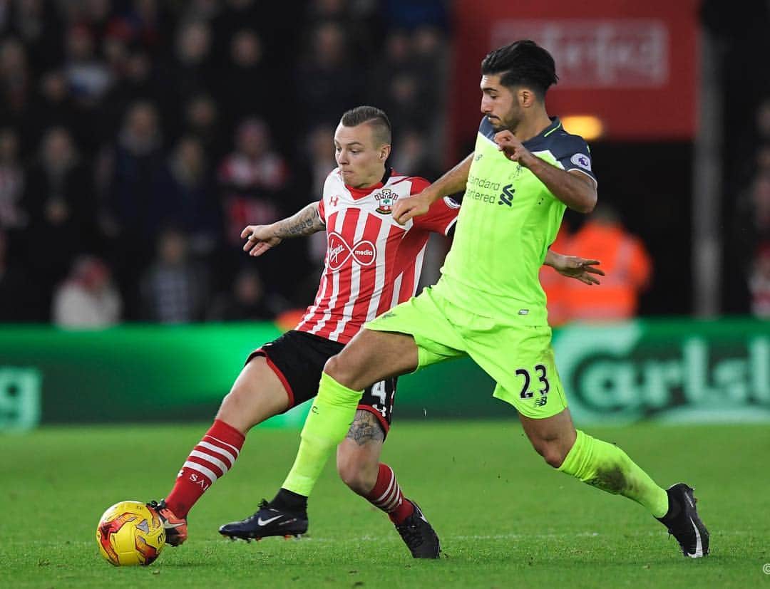 のインスタグラム：「First leg ✅ #saintsfc」