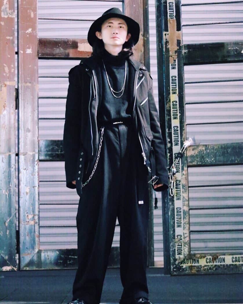 伊達豊のインスタグラム：「#commedesgarconshommeplus  #PRADA #used #ootd #instafashion #ridersjacket」