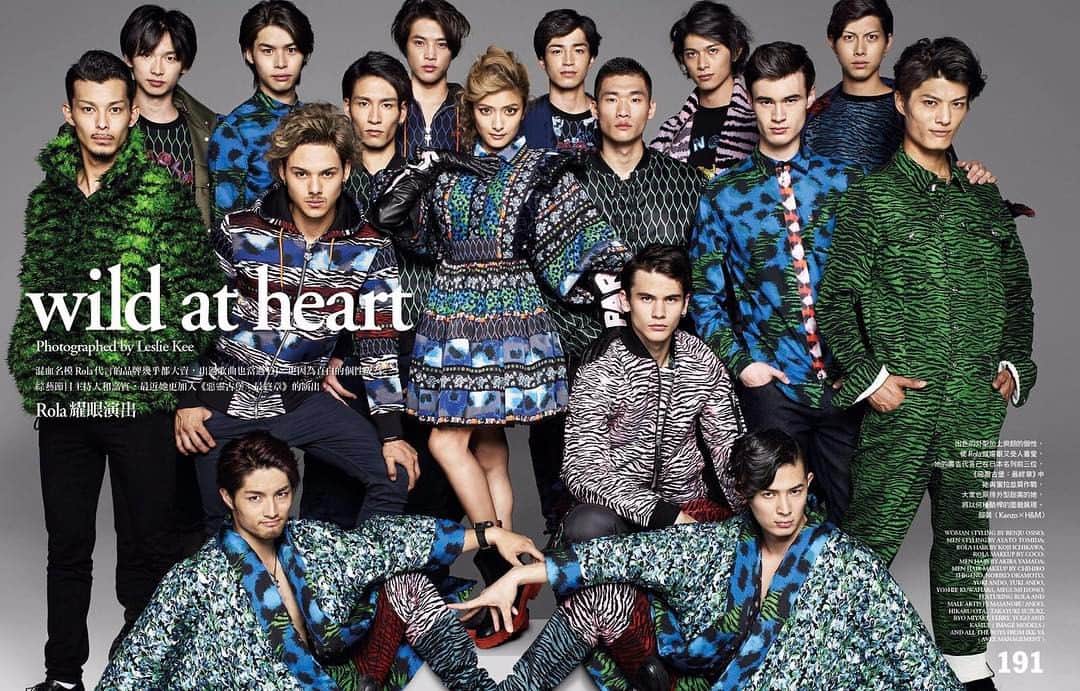 狩野健斗のインスタグラム：「『VOGUE TAIWAN』1月号より。 ローラさんと撮影させて頂きました。 Photographed by Leslie Kee.  台湾で発売しております。 ちなみにインターネットでも購入でき、楽天などで買えるらしいです。 ぜひ。  #vogue  #taiwan  #VogueTaiwan #Rola #イケ家 #kenzo #HM #fashion #japan #model #actor」