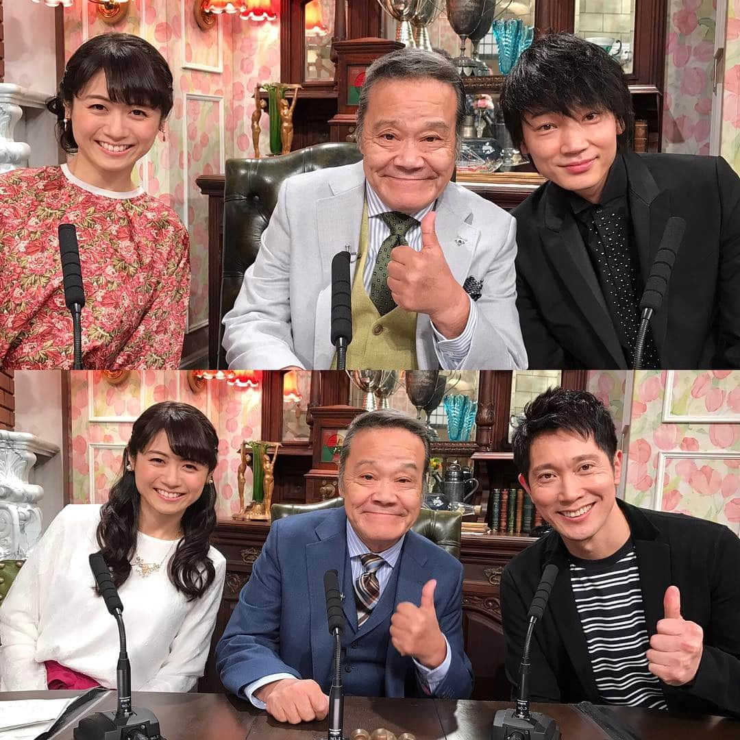 石田靖さんのインスタグラム写真 - (石田靖Instagram)「ABC『探偵ナイトスクープ』スタジオ収録❗️ 今回の顧問は 佐々木蔵之介顧問に綾野剛顧問〜 おおきにありがとさんです #探偵ナイトスクープ #探偵 #顧問 #佐々木蔵之介 #破門 #ふたりのヤクビョーガミ #綾野剛 #新宿スワン2 #西田探偵局 #西田局長 #松尾秘書 #石田靖」1月13日 20時52分 - yasulog