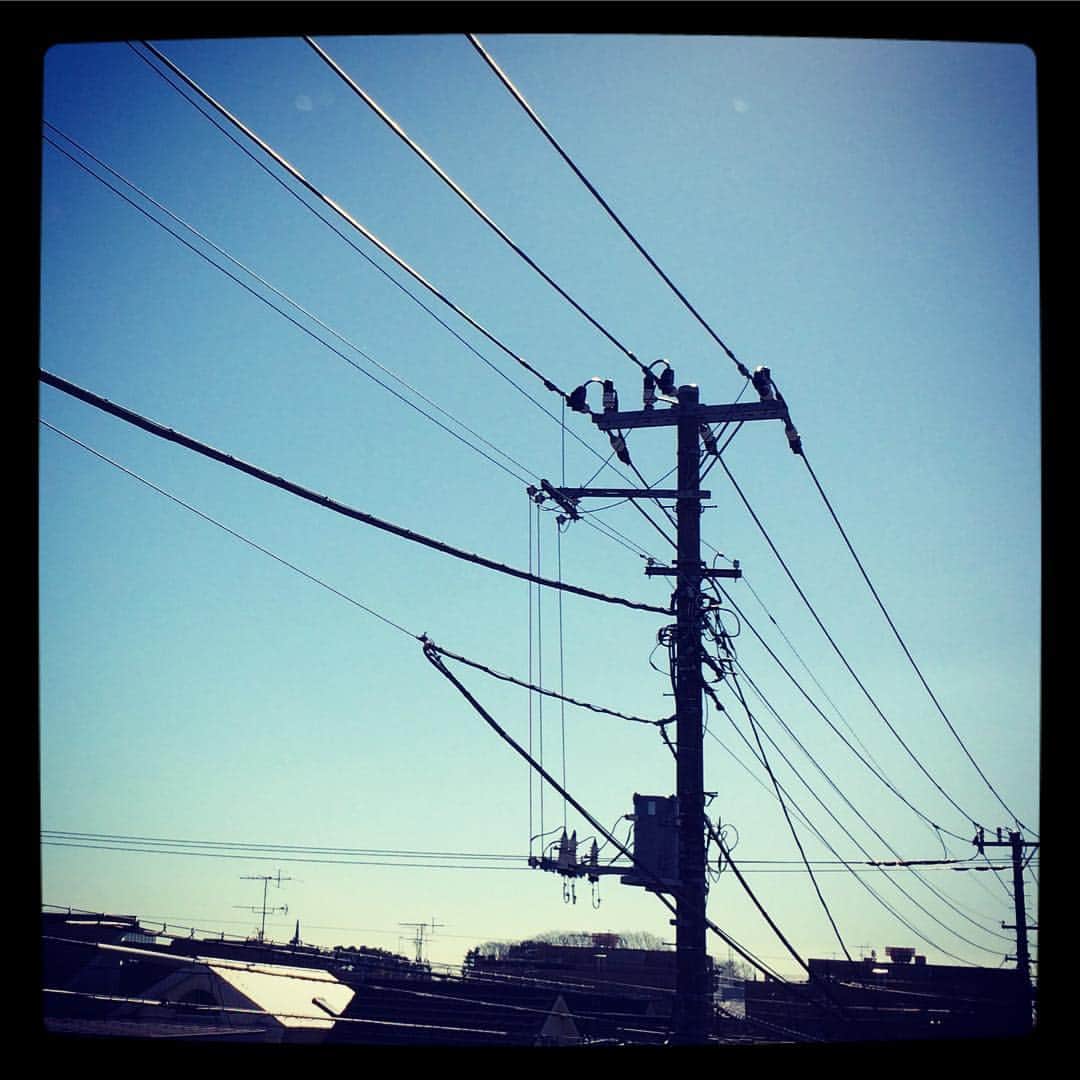 一色徳保のインスタグラム：「1月17日火曜日 晴れ おはよう。」