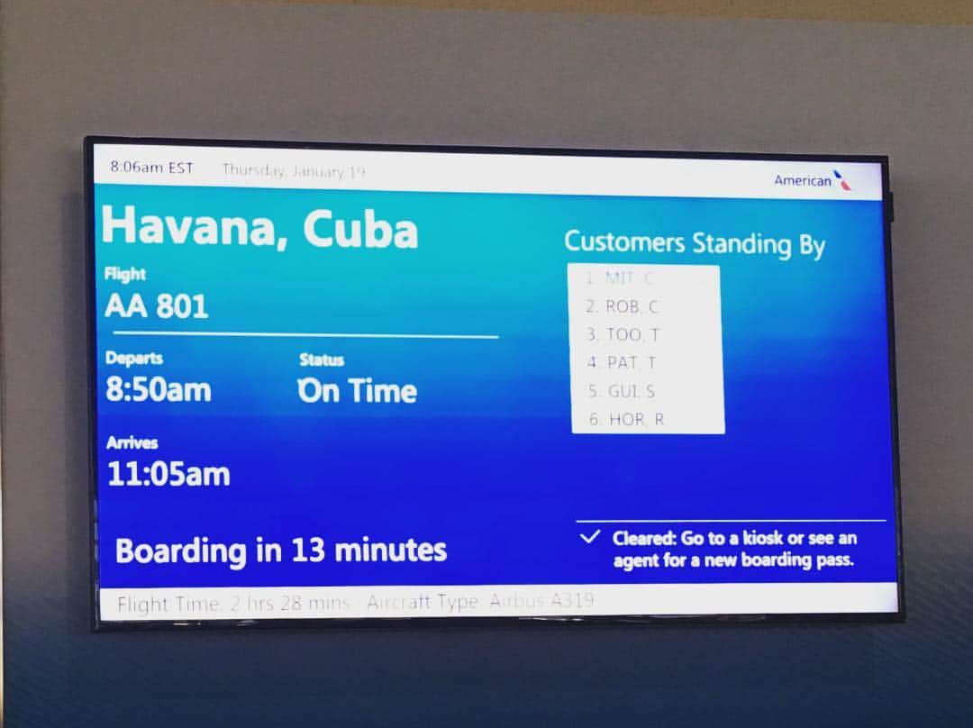 のインスタグラム：「Cuba🇨🇺 いってきます✈️✨」