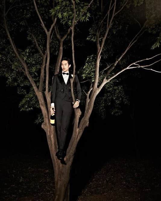 チェ・ウンのインスタグラム：「_ 이제 무로 돌아갈 시간이 얼마남지 않았다 #도깨비 #goblin 본방사수 ! 뀨... . . . . . 6년전 #GQ .....」