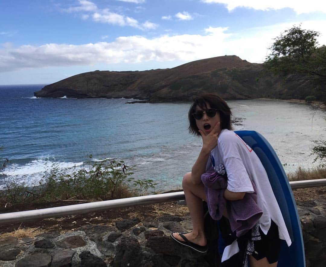 清野菜名さんのインスタグラム写真 - (清野菜名Instagram)「I  got to back to Japan! I had fun and excited and homesick(^_^;)！！ I wanna go to Hawaii again soon.」1月21日 9時29分 - seinonana