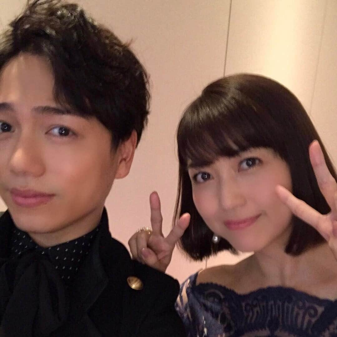 山崎育三郎さんのインスタグラム写真 - (山崎育三郎Instagram)「With Seiko!  ミュージックフェアお楽しみに^ - ^  #2月4日放送予定」1月22日 12時54分 - ikusaburo_yamazaki