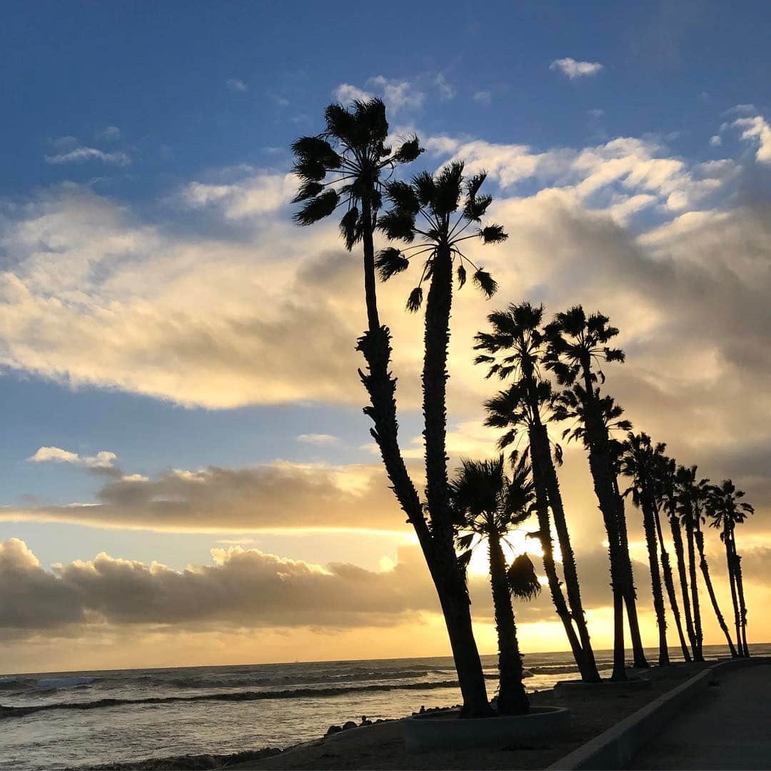 水野亜彩子さんのインスタグラム写真 - (水野亜彩子Instagram)「🌴💓 #california #sunset #ventura」1月24日 13時40分 - asakomizuno