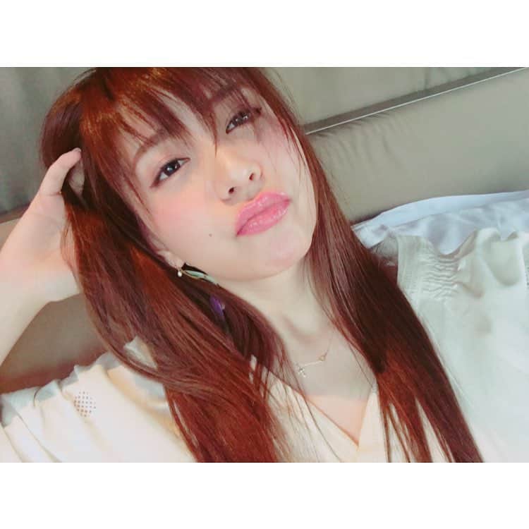 河西智美さんのインスタグラム写真 - (河西智美Instagram)「前髪伸びた🤥🤥🤥」1月27日 0時14分 - chiyu3u