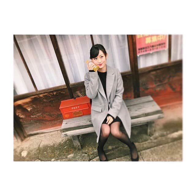 のインスタグラム：「途中下車の時の！ 寒かったぁぁぁぁ⛄️☃️ #途中下車 #滋賀県」