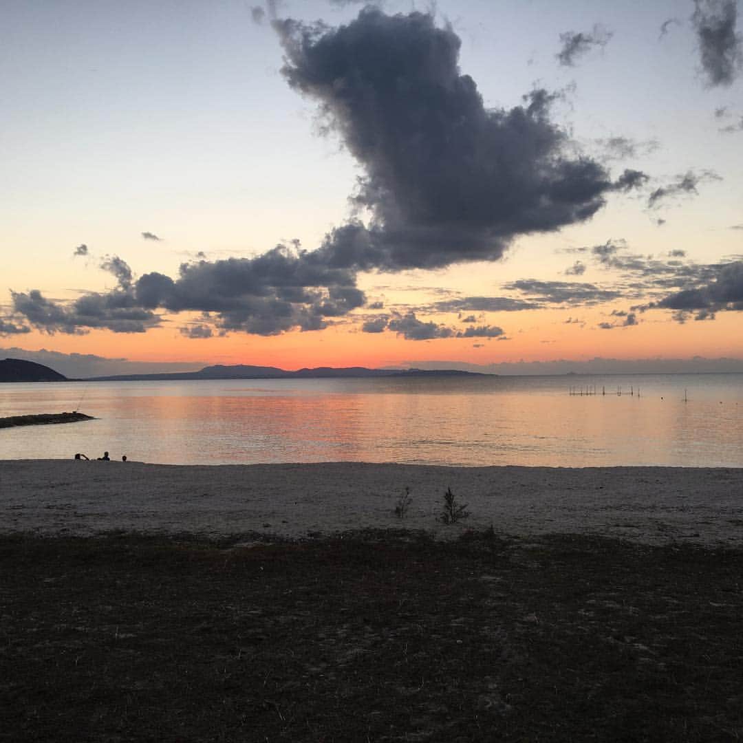 柳貴博さんのインスタグラム写真 - (柳貴博Instagram)「海が綺麗笑 キャンプラストスパート！！がんばります！」1月27日 20時52分 - ty36185