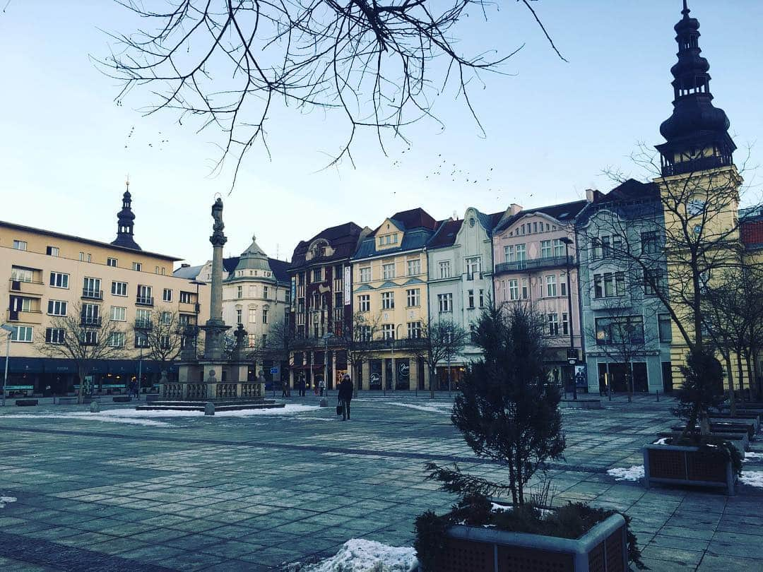 アンドレア・ファッブリのインスタグラム：「Ostrava #ostrava #czechrepublic #trip #sightseeing」