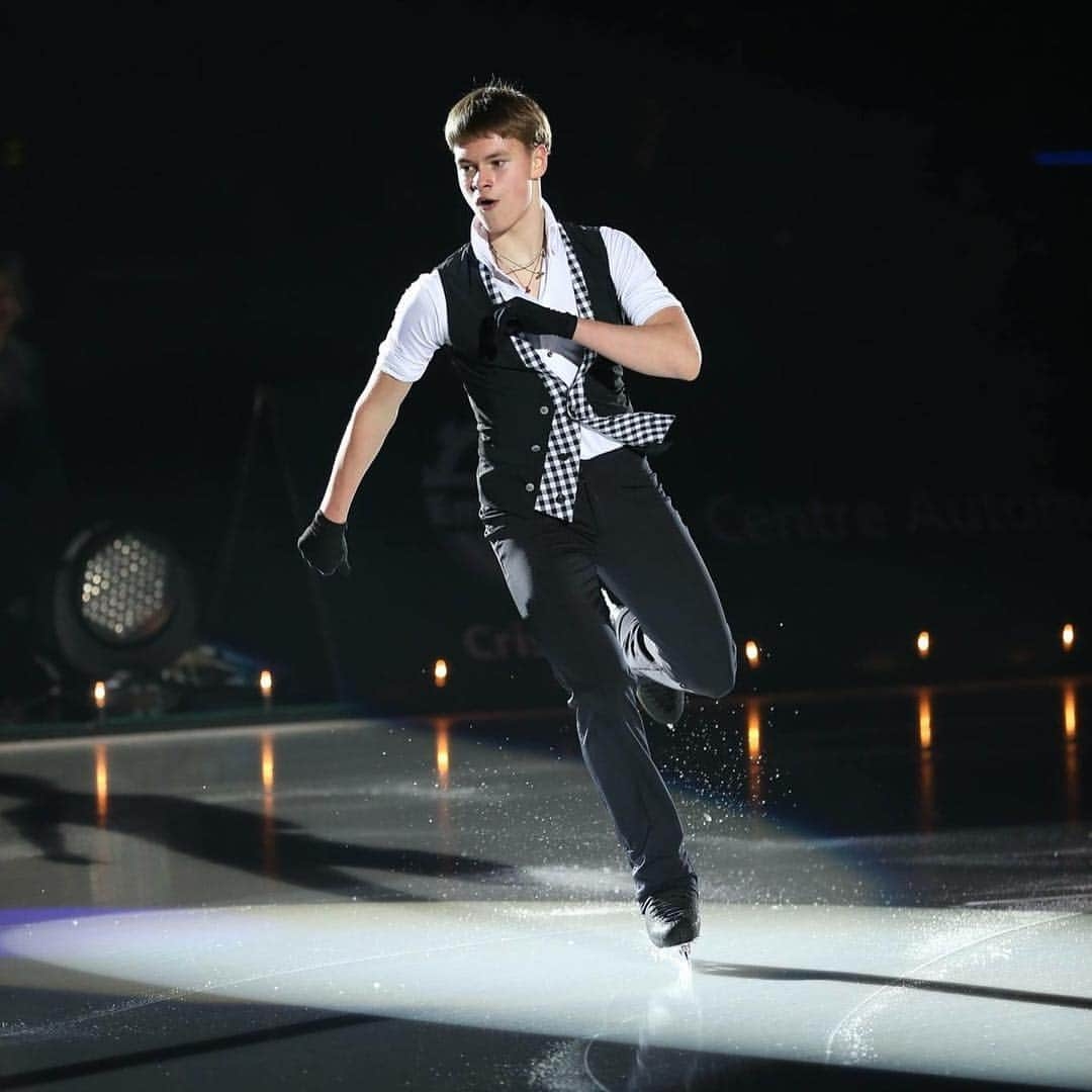 Ice Legends 2016のインスタグラム：「Wonderful performance in the short program at #EuroFigure from our "coup de coeur" Deniss Vasiljevs! Good luck for tomorrow! Photo © Nobuaki Tanaka」