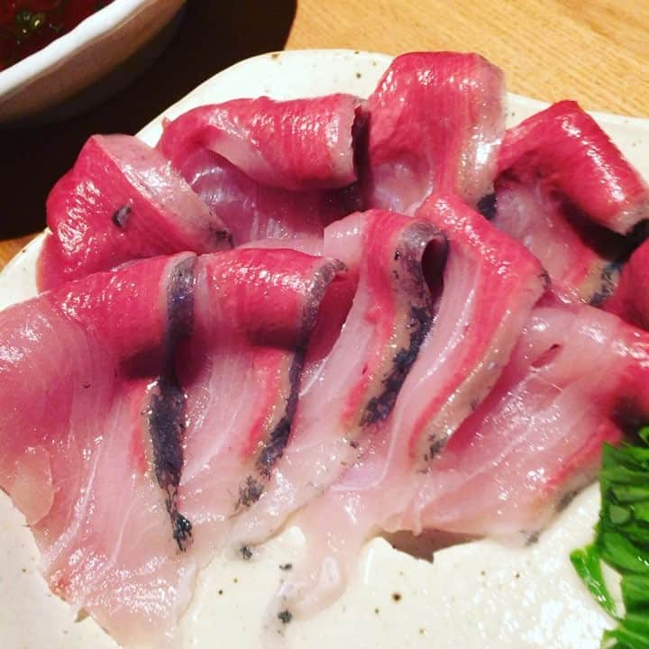 のインスタグラム：「高松のお兄ちゃんとブリしゃぶしてましたぜ。」