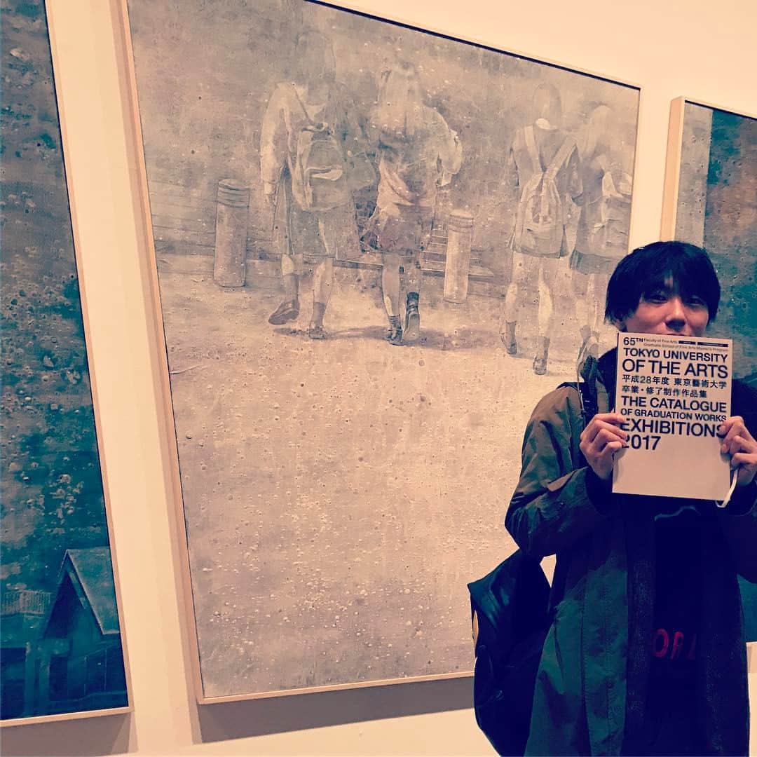 古市憲寿さんのインスタグラム写真 - (古市憲寿Instagram)「藝大の卒展では、櫻井あすみさんの日本画も素敵だったなー。  #藝大 #卒展」1月28日 18時29分 - poe1985