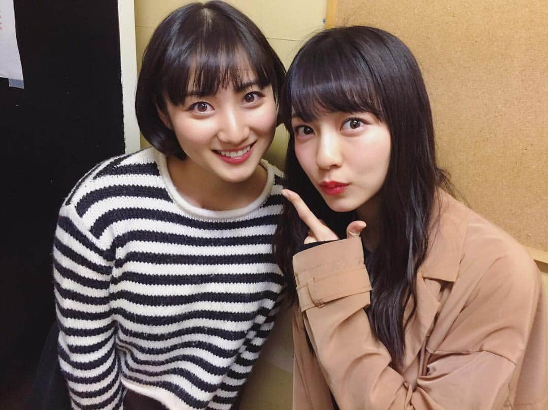 小島梨里杏さんのインスタグラム写真 - (小島梨里杏Instagram)「NHKのドラマで共演した紗綾ちゃんと久しぶりの再会。💗 健気でまっすぐな役柄で、最後は胸が苦しかった（；＿；） #舞台 #バイオハザード #観劇」2月26日 22時34分 - r_riria