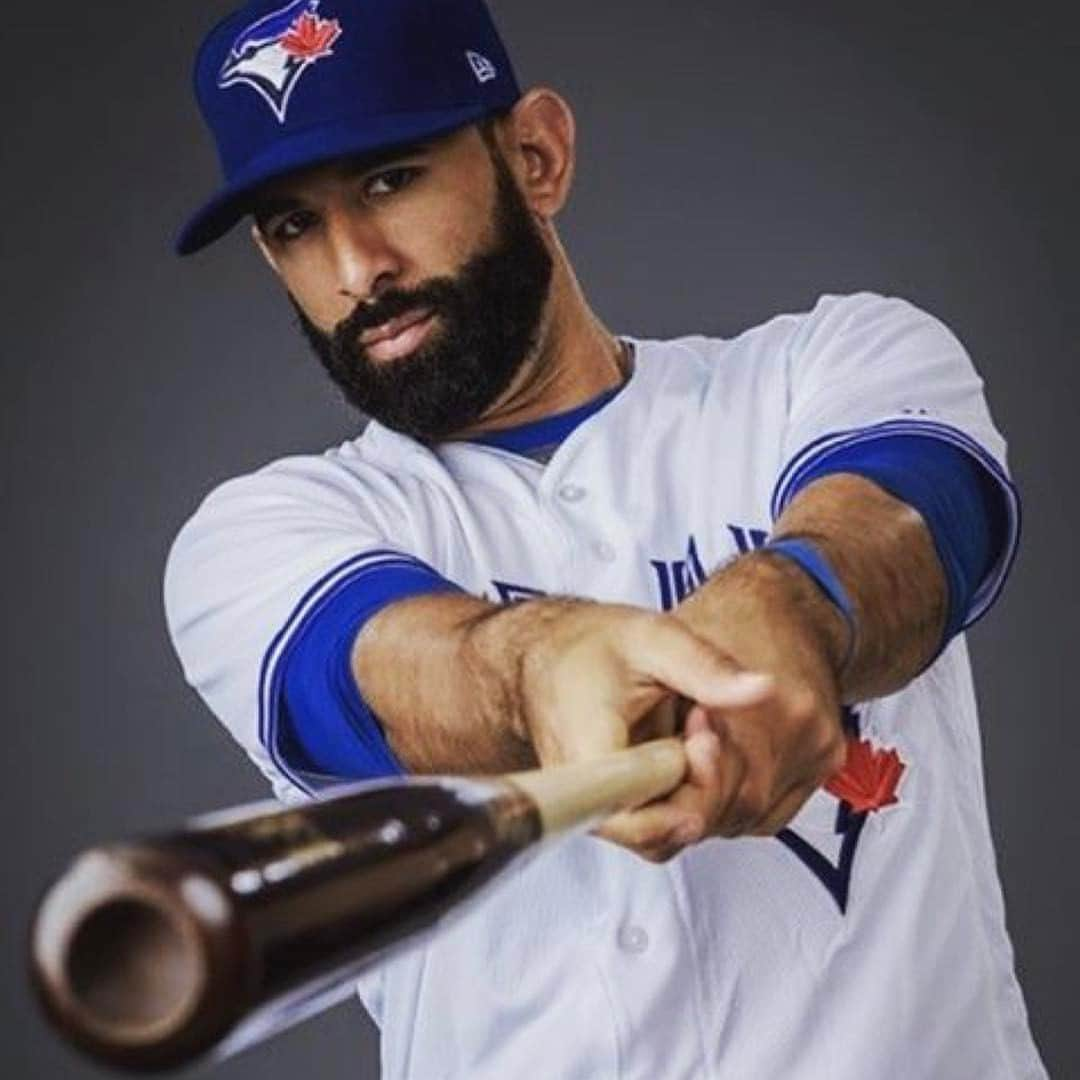 ホセ・バティスタのインスタグラム：「#Repost @bluejays ・・・ Eyes on the prize. #PhotoDay」