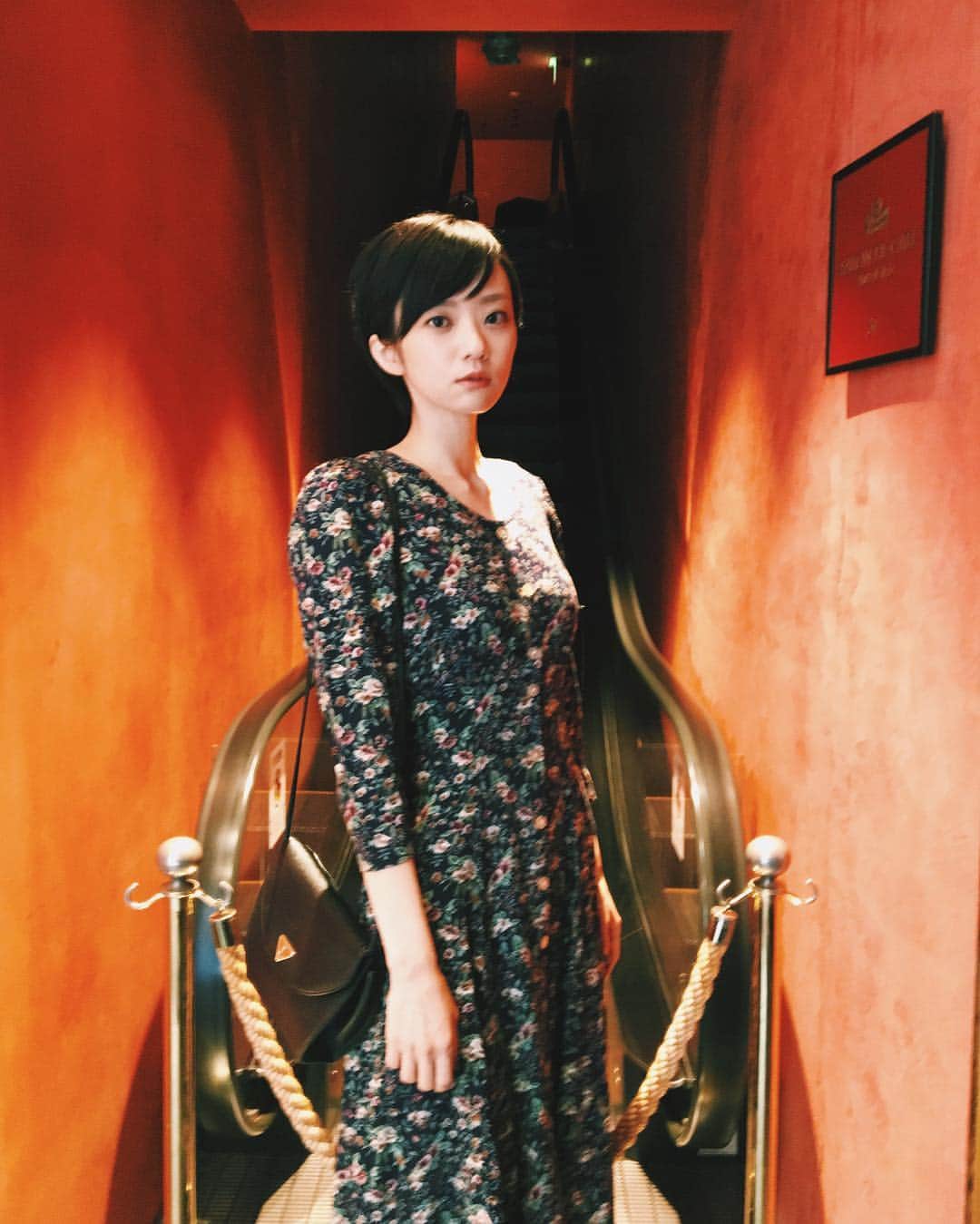 藤井祥子さんのインスタグラム写真 - (藤井祥子Instagram)「🌹🌹🌹 . . . . #onepiecedress#kiaris_vintage #bag#ysl#tokyolampoon #ootd#fashion#vintage #shiseidoparlour」2月23日 22時04分 - shoco_fuji
