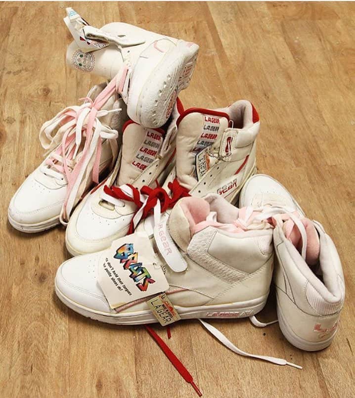 LAギアさんのインスタグラム写真 - (LAギアInstagram)「More from @90skidvintage 👟 #vintage #90s #lagear #throwback #sneakers」2月24日 16時34分 - lagear