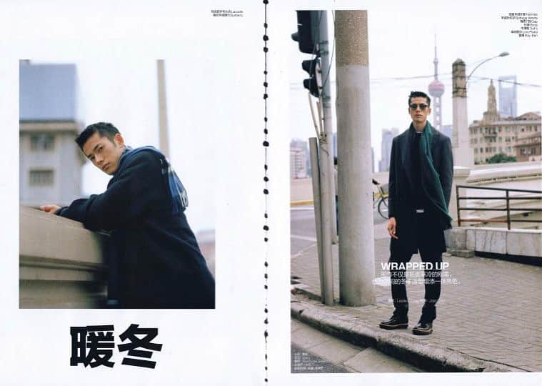 阿部トモのインスタグラム：「On GQ China 🇨🇳 #gqchina」