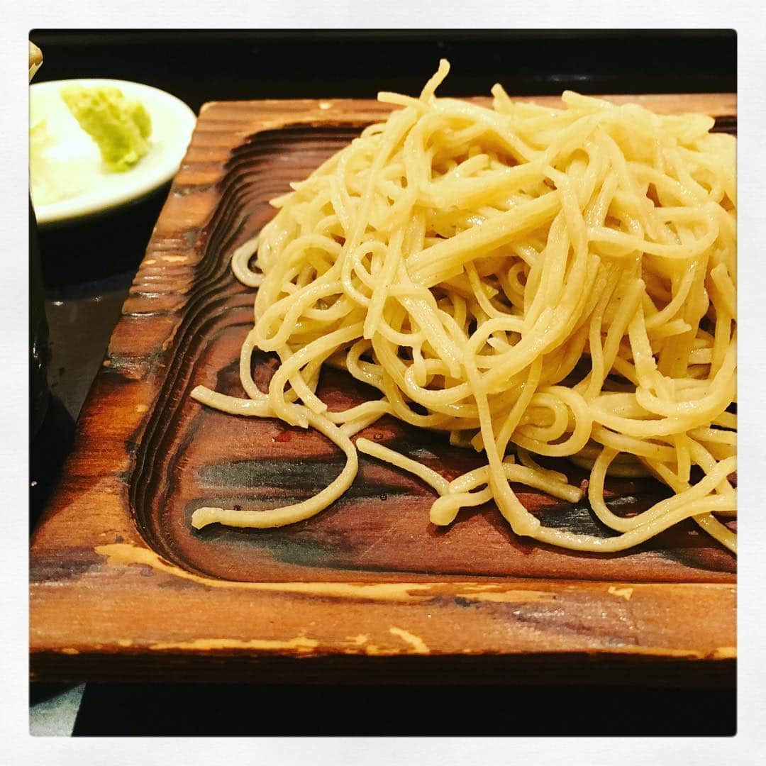 志摩有子さんのインスタグラム写真 - (志摩有子Instagram)「〆は絶品の手打ち蕎麦。 #満腹満足 #旭川備忘録」2月25日 23時10分 - ariko418