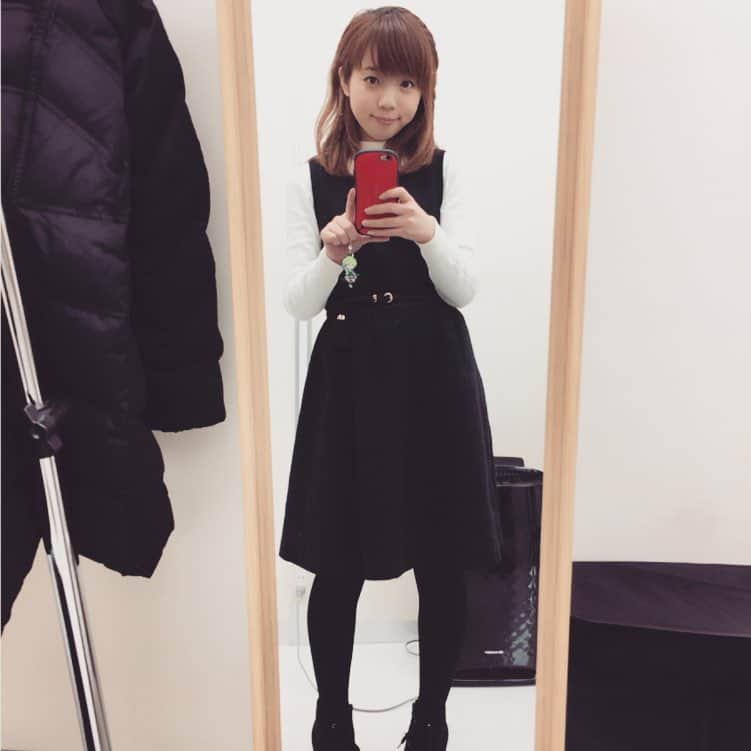 能登有沙のインスタグラム：「今日の私服♪ #珍しく評判良かった #でもみんな変な服じゃなくて残念そうだった #なんだよーーーぅ」