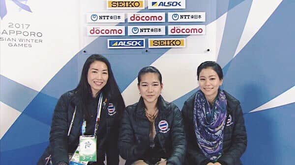 村元小月のインスタグラム：「Sapporo Asian Winter Games🇹🇭🇯🇵」