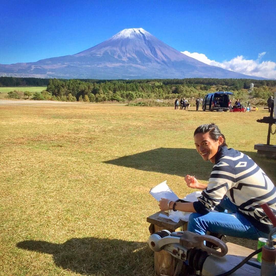 久保裕丈さんのインスタグラム写真 - (久保裕丈Instagram)「#富士山 の麓で昼ごはん#おひろごはん #アウトドア #お弁当」2月26日 11時18分 - hirotakekubo