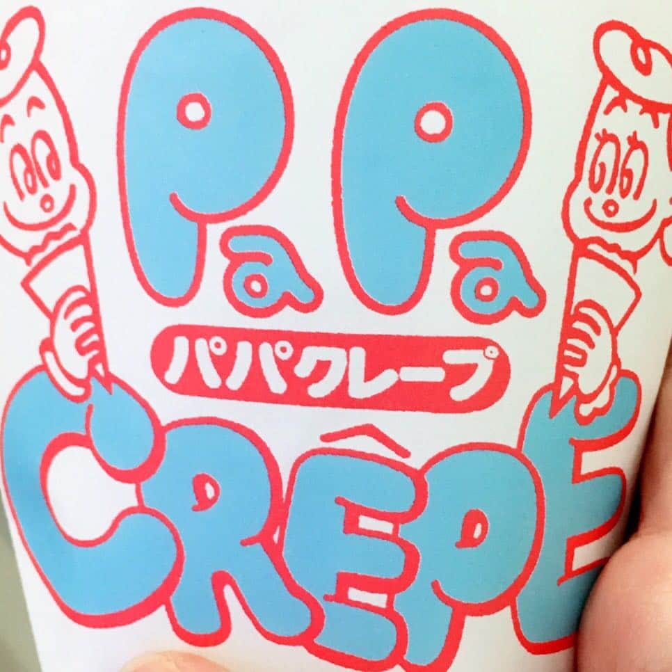 日比谷亜美のインスタグラム：「色がすき。#papacrepe #art #crepe」