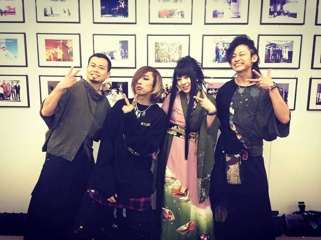 鈴華ゆう子のインスタグラム：「YORKE.さんと。 素晴らしいパフォーマンス圧巻でした！」