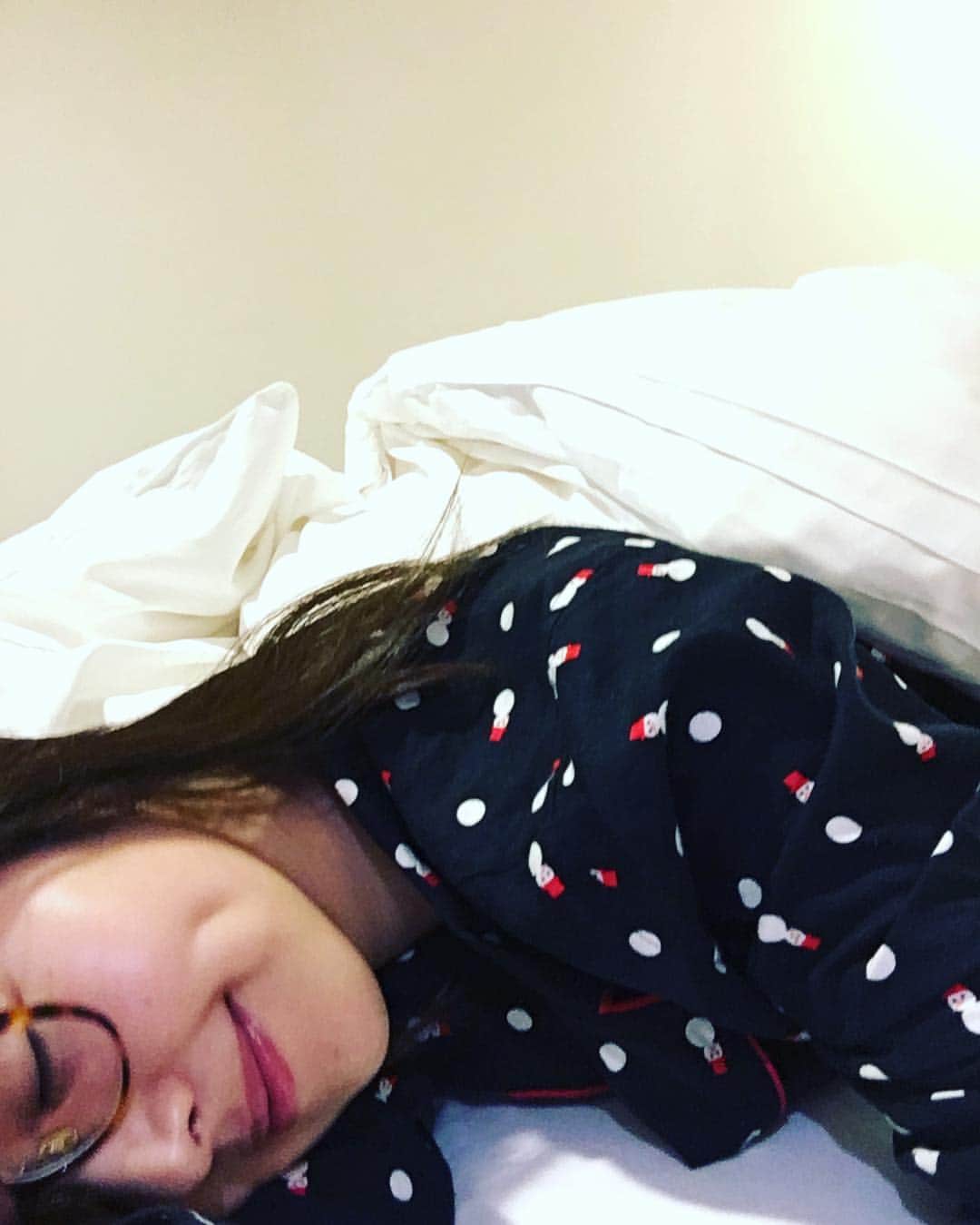 笛木優子のインスタグラム：「☃️☃️☃️🌠 あたす明日早いので寝ます。みなさまもおやすみあれ🌟」