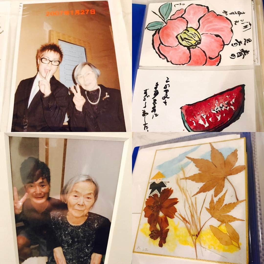 入江慎也さんのインスタグラム写真 - (入江慎也Instagram)「1月30日に98歳のおばあちゃんが亡くなりました。  今年の1月2日に会いに行った時は凄い元気で、100歳まで生きるわよ！って、言っていたから本当に残念です。  急すぎました。  今日はお通夜でした。  おばあちゃんが書いた絵。  賑やかが大好きなおばあちゃんだったから、後輩がたくさんお通夜にきてくれました。  賑やかになりました。  #おばあちゃん #今まで本当にありがとう #10年前の自分は若い #おばあちゃんずっと一人暮らし #元気なおばあちゃん #文庫本とクロスワードが大好きでした #思い出がたくさん #お母さんからおばあちゃんの知らない話しをたくさん聞きました #四字熟語に最近ははまっていたみたいです #わからないとすぐに辞書で調べます」2月5日 23時57分 - oreirie0408