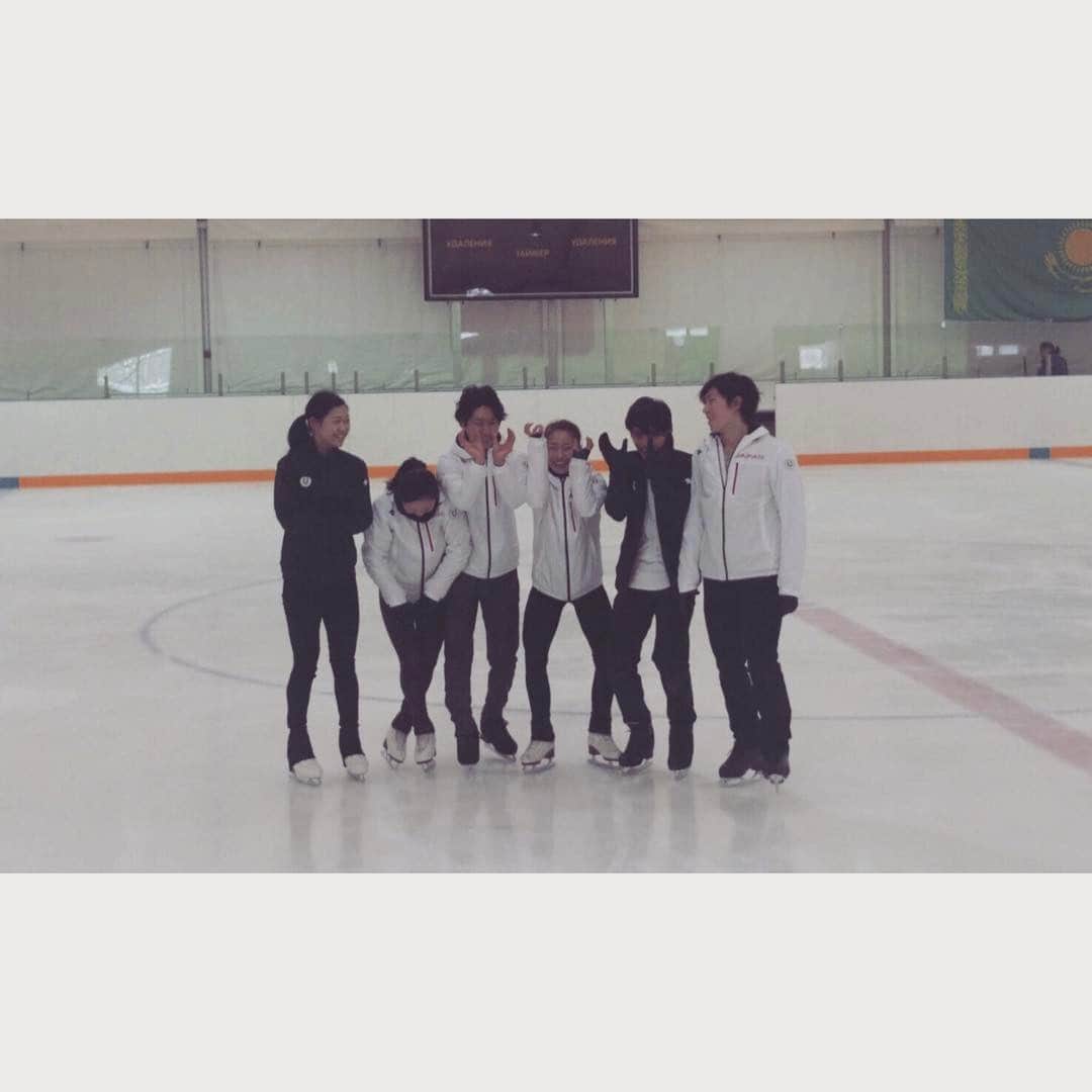 磯邉ひな乃のインスタグラム：「* ただいま日本！！！！！ お世話になりました🙇🏼 #TeamJapan🇯🇵 #universiade2017 #🇰🇿」