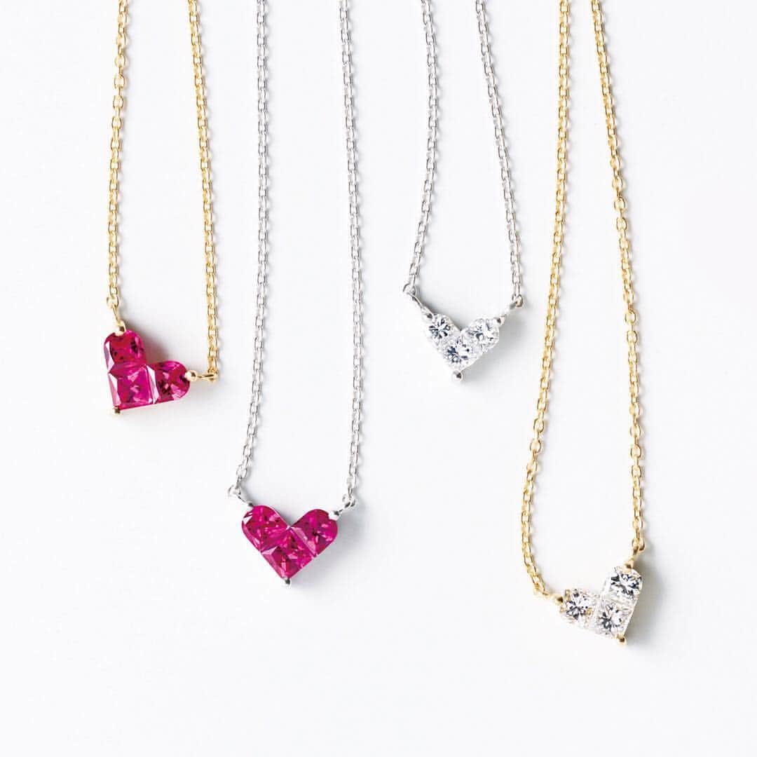 starjewelry_pressさんのインスタグラム写真 - (starjewelry_pressInstagram)「3石が織りなすハートモチーフジュエリー“Mysterious Heart”。可憐な輝きを恋のお守りに。  #mysteriousheart #necklace #valentine #ネックレス #スタージュエリー #starjewelry」2月9日 19時22分 - starjewelry_press