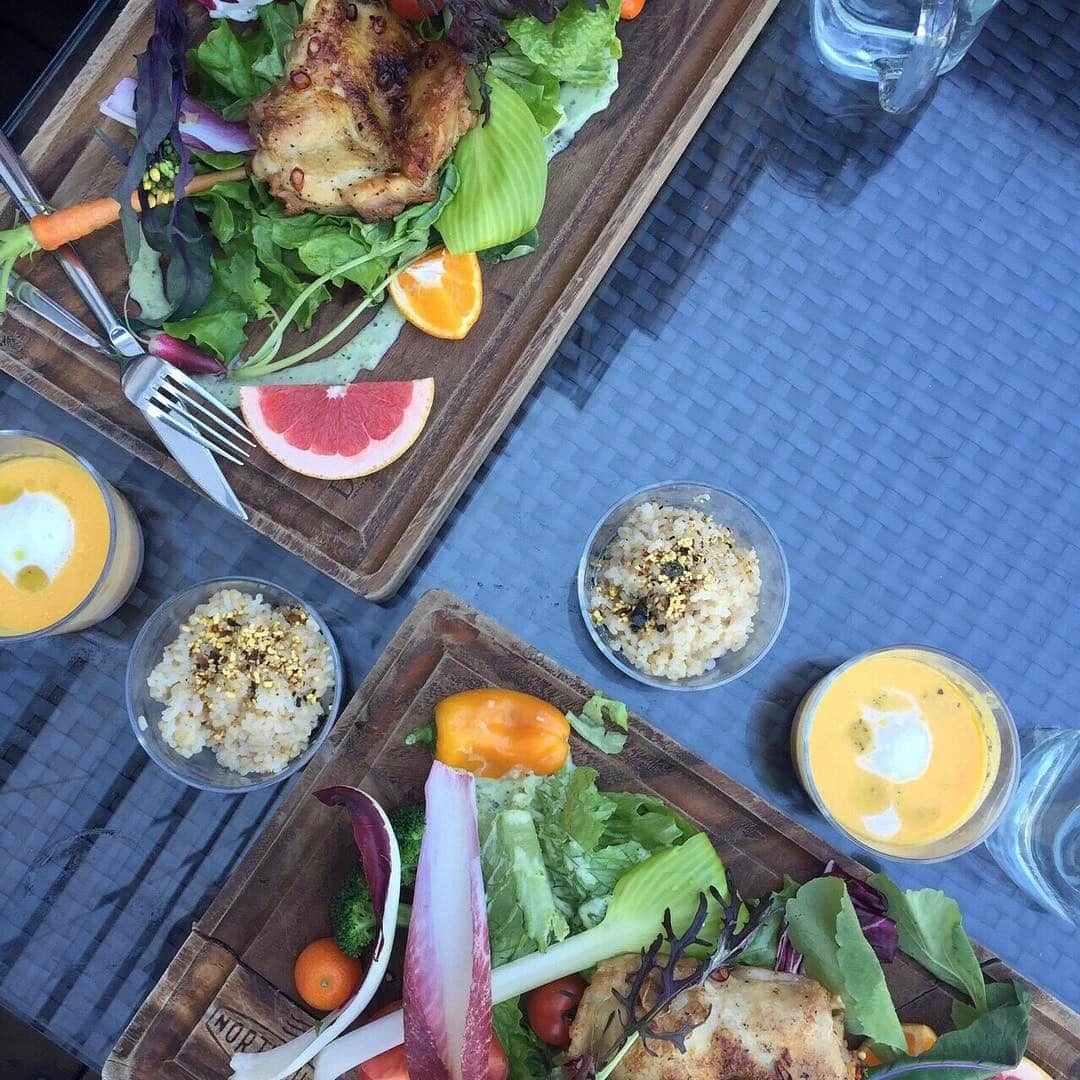 王子咲希(saki ouji)さんのインスタグラム写真 - (王子咲希(saki ouji)Instagram)「#lunch#cafe#northshore#北浜#salad#chicken」2月10日 16時24分 - sakiouji