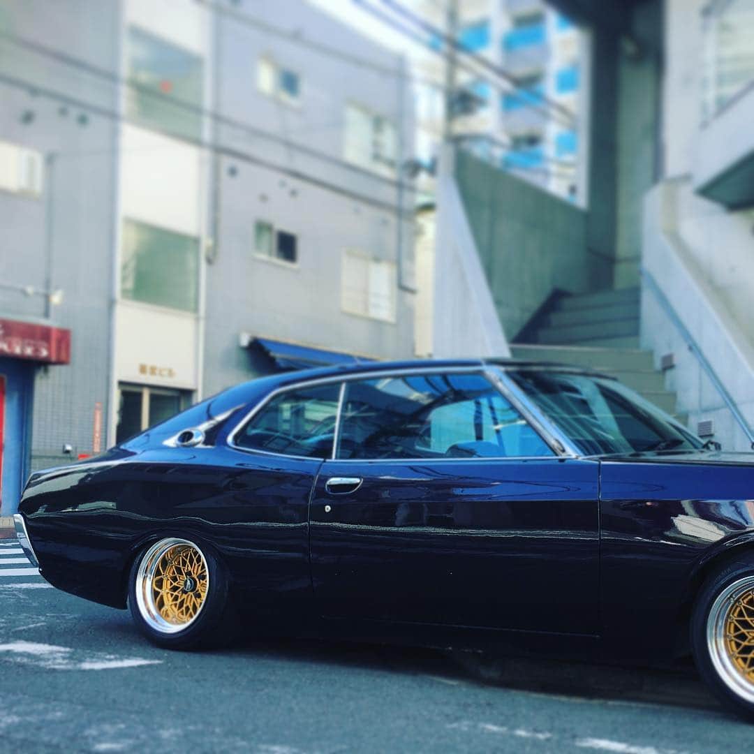 佐田正樹さんのインスタグラム写真 佐田正樹instagram 斜めに停めたけん車高落ちとうけど 理想の車高 旧車 ブタケツ ローレル Sgx 1976 2月11日 11時09分 Satakisama