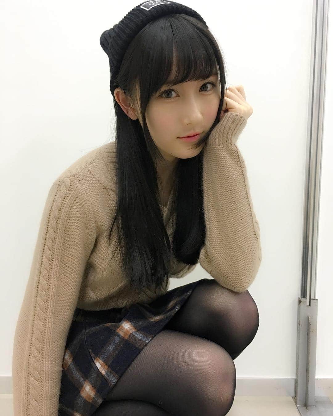 矢倉楓子さんのインスタグラム写真 - (矢倉楓子Instagram)「tops & skirt #dazzlin 🎩🖤」2月12日 0時53分 - fufu_ice