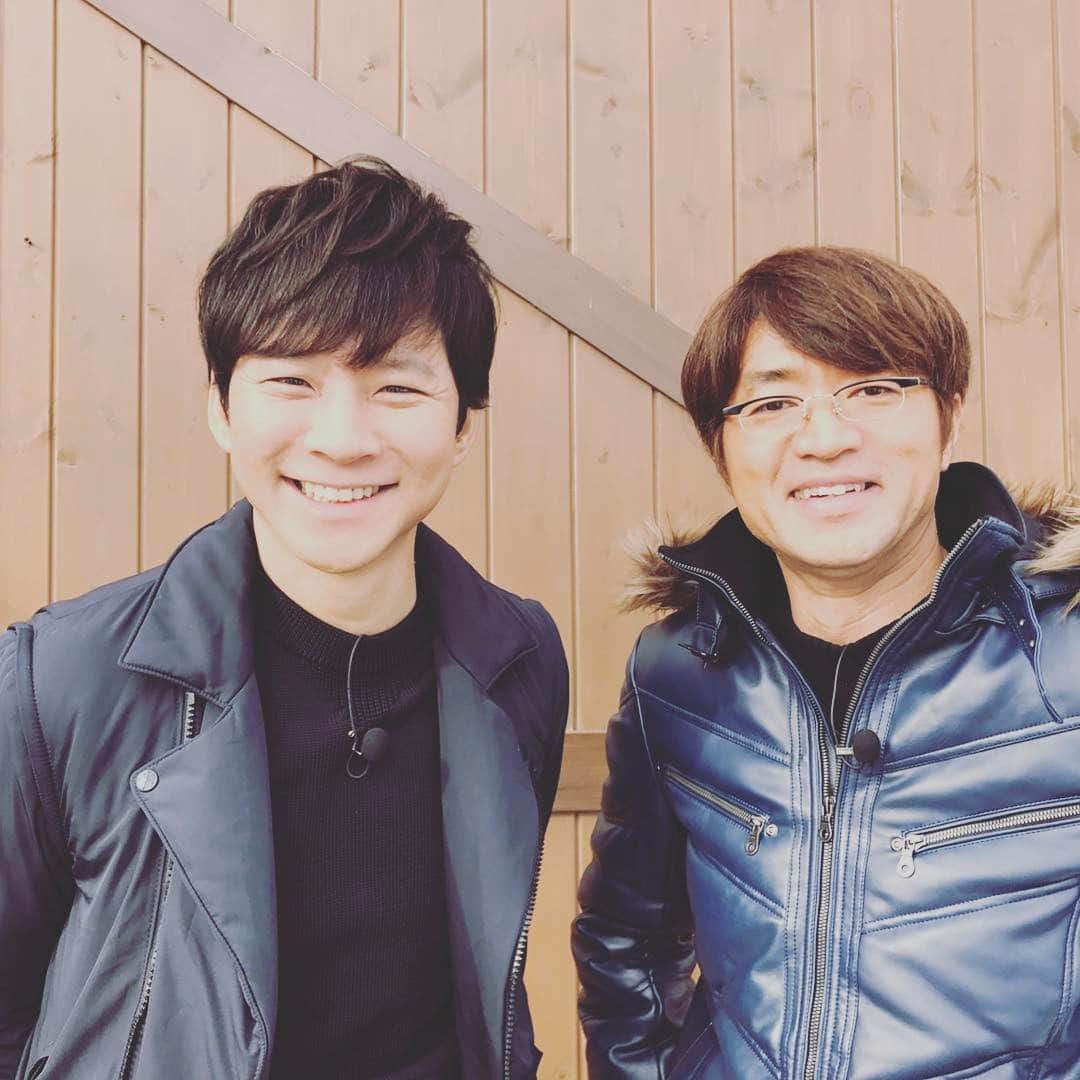 渡部建のインスタグラム：「がっつり一泊二日のロケ！何気にがっつりは初めてでした #さまぁ〜ず #大竹一樹 #テレ東特番 #バカルディ時代単独ライブ全て観に行ってた #コントの教科書でした」