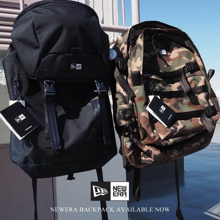 のインスタグラム：「春に向けてGET!! NewEraのバックパックが大量入荷!! https://goo.gl/MMebzM  #backpack #バックパック #リュック #デイパック #BAG #バッグ #NEWERA #ニューエラ #ファッション #fashion #プレゼント #ギフト #誕生日 #誕プレ #バックパック男子 #バックパック女子 #定番 #style #happy #お出かけ #学校 #部活」