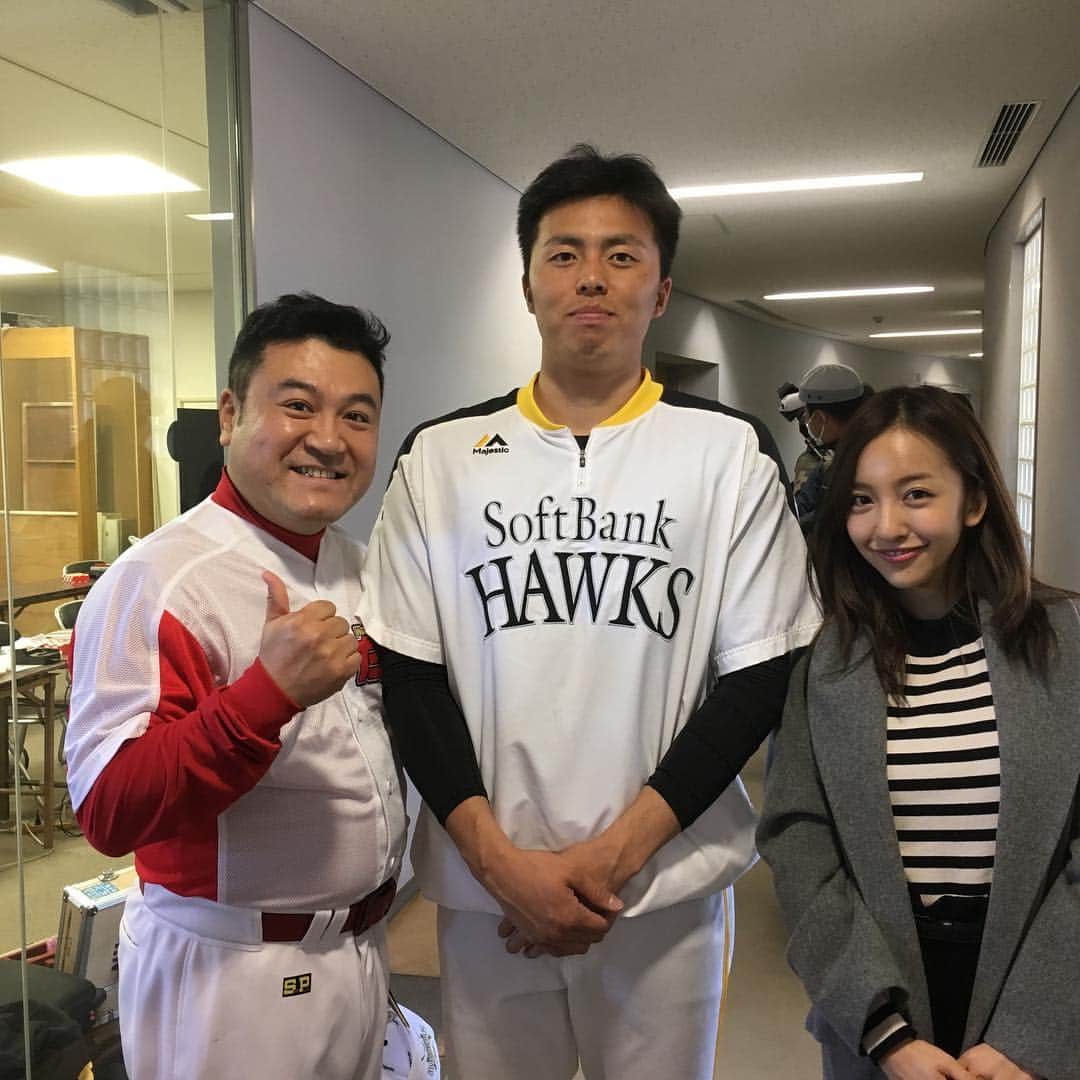 のインスタグラム：「第4クール３日目終了。 明日も頑張ります！ #たまッチ #sbhawks」