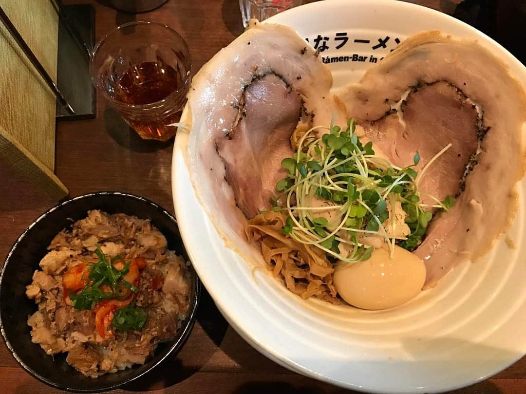 本田太一のインスタグラム：「#一昨日行った #好きなラーメン屋 #通いたい #オシャレすぎる」