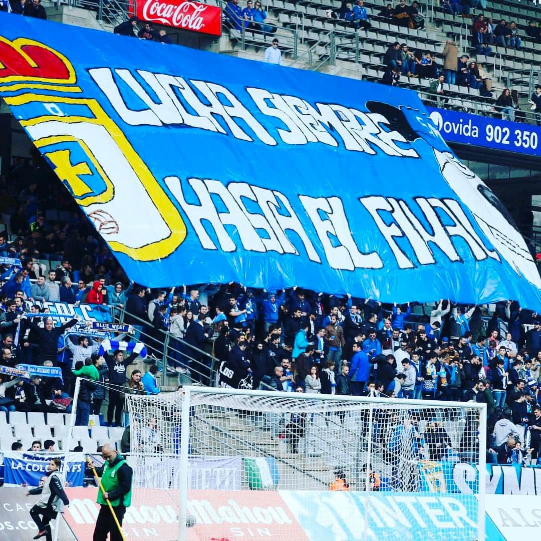 ミゲル・ペレス・クエスタのインスタグラム：「+41!!! 😀😀😀 #hastaelfinal #realoviedo #juntossomosmasfuertes」