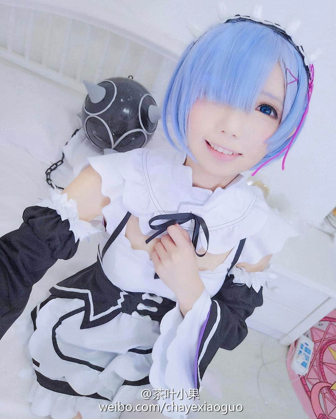 茶叶小果さんのインスタグラム写真 - (茶叶小果Instagram)「@chayexiaoguo_apple #从零开始的异世界生活 #蕾姆 💙‪#cosplay #cosplayer #otakuworld #otaku #cosplaygirl #Cosplayer #anime #kawaii #rem #rezero #zerokar #hajimer #akiba #rezero #rem #ram‬💙#sexy」2月20日 21時20分 - chayexiaoguo