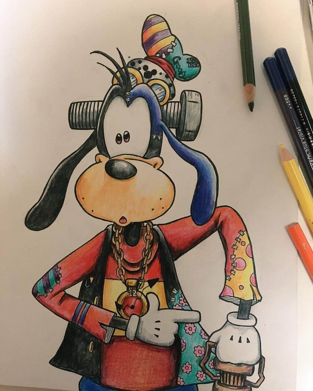 国沢一誠さんのインスタグラム写真 国沢一誠instagram 本日はグーフィーです ディズニーイラスト Disney Artwork イラスト グーフィー ディズニー 絵 イラストレーター 手書きアート 芸人 ヒカリゴケ Illust Illustrator 2月日 23時57分