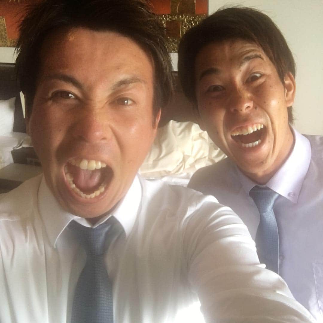のインスタグラム：「キャンプ終わり‼︎ 充実した一か月やったなー😁 明日は沖縄で休んで 明後日から試合がんばるぞー‼︎😬👏」
