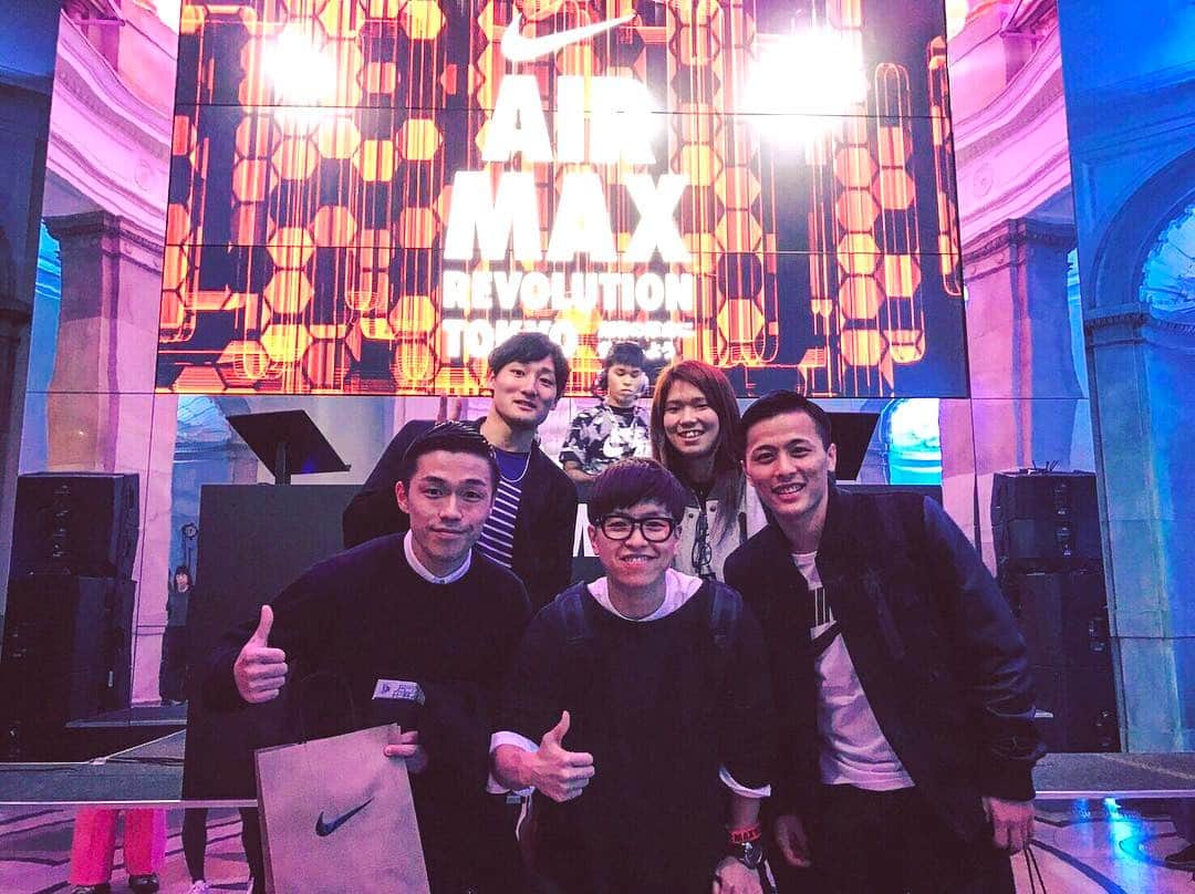 田中大貴のインスタグラム：「Nike air max party !!!」