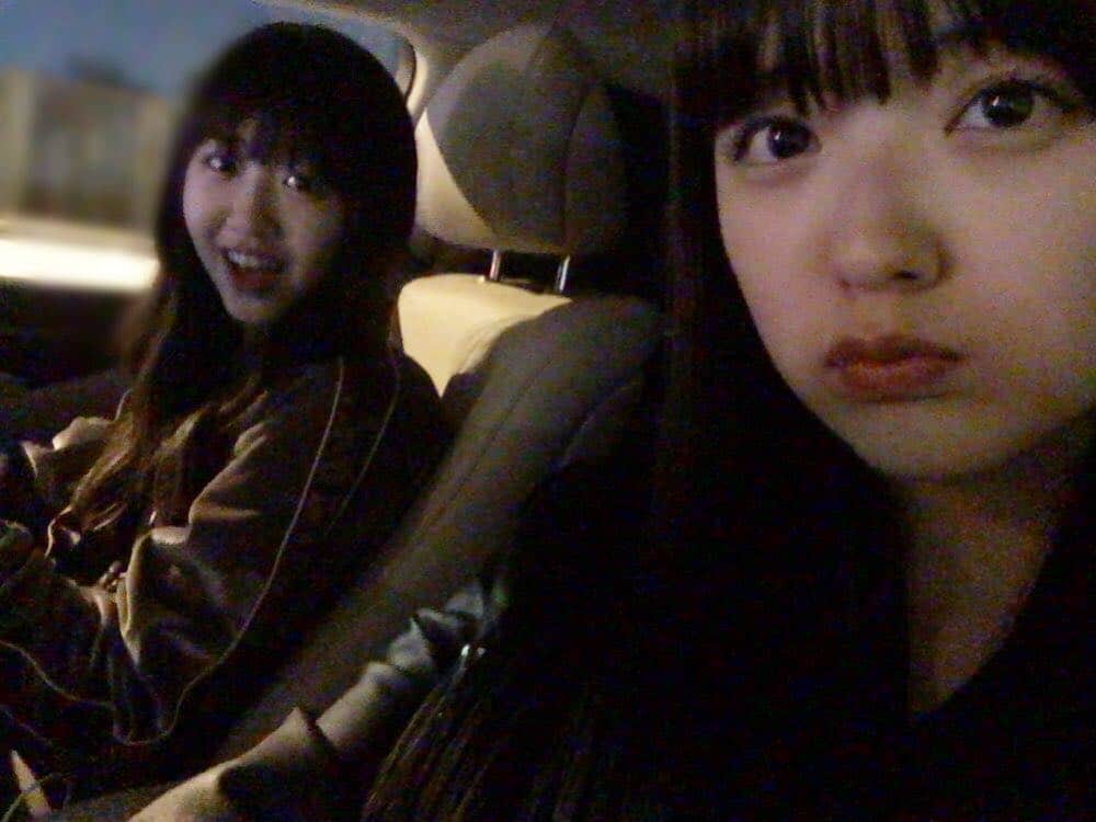 工藤美桜さんのインスタグラム写真 - (工藤美桜Instagram)「帰りは念願！お姉の運転、、😍彼女気分で乗ってました、、笑」3月20日 16時21分 - mmio_kudo