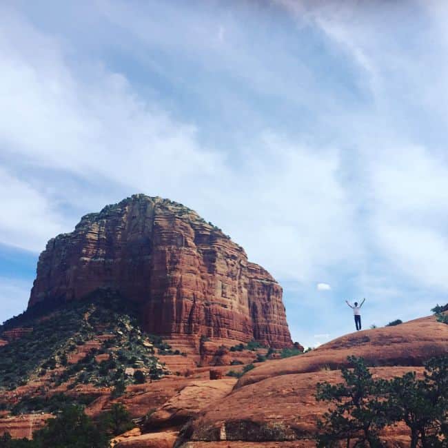 岩隈久志さんのインスタグラム写真 - (岩隈久志Instagram)「My family is back in Arizona again! Today, we spent a great time in Sedona.  ２年ぶりに家族でセドナに行き、リフレッシュして来ました！ 自然の力は凄いですね。 子供達も張り切って登っていました！ 明日からまた頑張ります！  #sedona #familytime #セドナ」3月21日 15時49分 - hisashiiwakuma_21