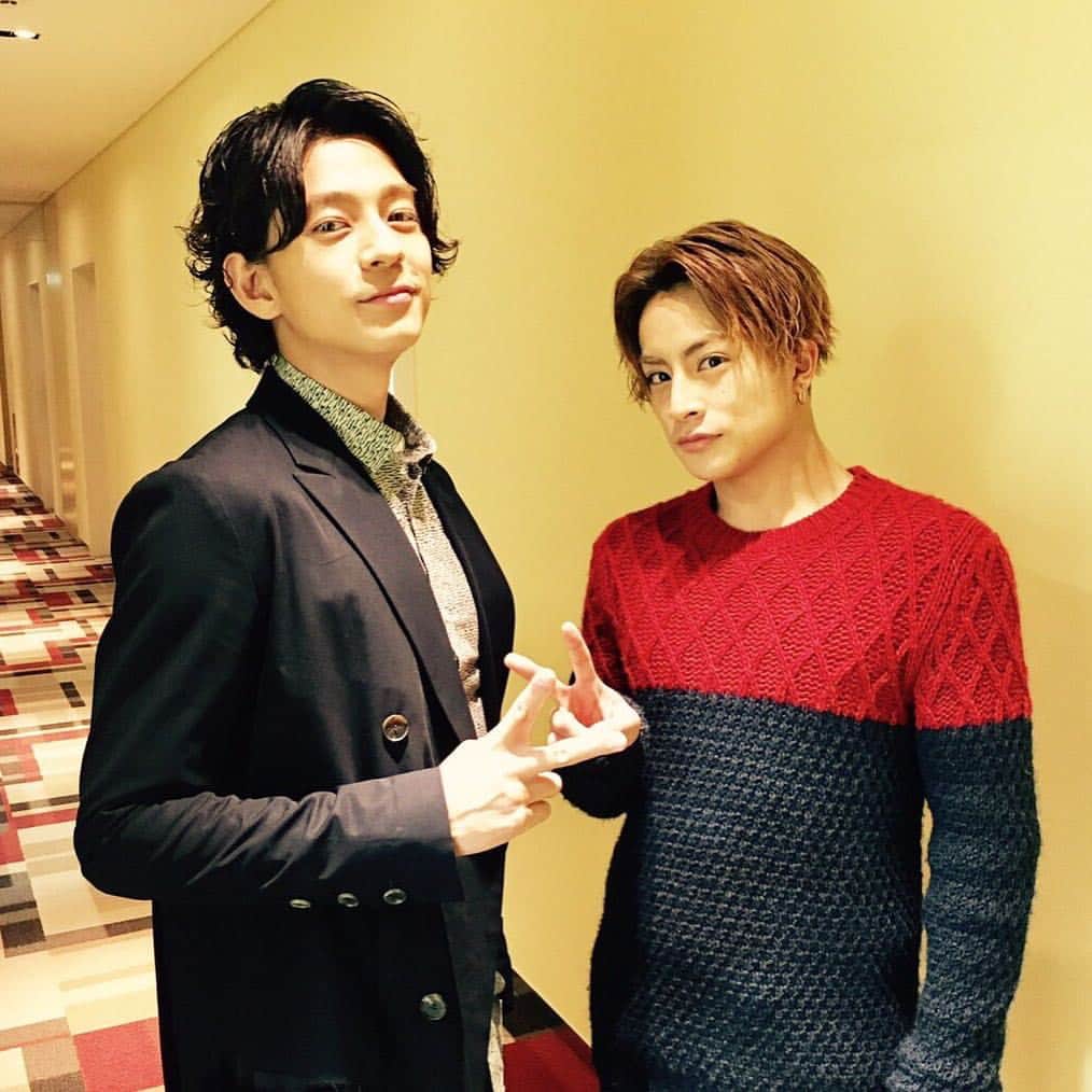 映画「ひるなかの流星」のインスタグラム：「#火曜サプライズ 生出演、見てくださった皆様ありがとうございました🙇‍♀️ #三浦翔平 #白濱亜嵐 #あらしょー #ひるなかの流星 #3月24日公開」